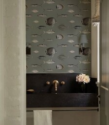 Wallcolors Tapeta Under the Sea Vintage Green