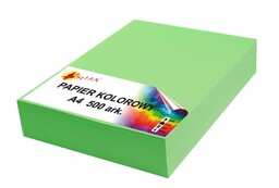 Papier kolorowy A4 80g zielony trawiasty 2429-100 2429-500,