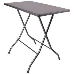 Attends Składany stolik kawiarniany kwadratowy 700x1150x(h)1110 mm, Attends