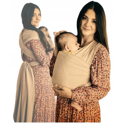 Chusta Do Noszenia Dziecka Niemowląt Elastyczna Tkanina Premium