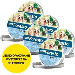 Elanco Obroża FORESTO przeciw kleszczom i pchłom