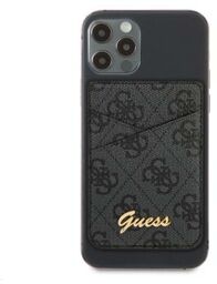 Guess Wallet Card Slot GUWMSSASLBK MagSafe Saffiano