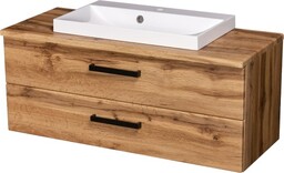 Szafka łazienkowa dąb naturalny 100 cm FOKUS NEW