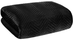 EUROFIRANY Narzuta Sofia 70 x 160 cm Czarny