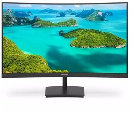 Monitor, Philips, 241E1SC, 23.6'', Curved, VA, HDMI, Freesync