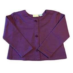 Sweter dziewczęcy Chicco bawełniany kardigan rozpinany różowy-74