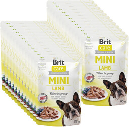 Brit Care Mini Lamb fillets in gravy 12x85g