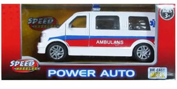 Ambulans metalowy z dźwiękiem - Trifox