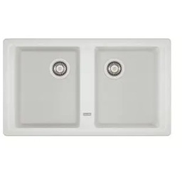 Franke Basis BFG 620-34-34 Granitowy Biały polarny Zlewozmywak