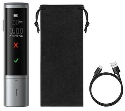 BASEUS SAFEJOURNEY PRO ELEKTRONICZNY ALKOMAT CYFROWY BEZUSTNIKOWY PRECYZYJNY