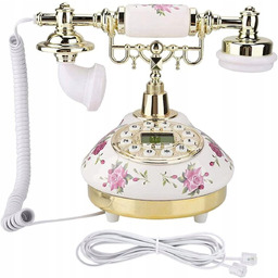 TELEFON MS-9101 STACJONARNY RETRO KARTĘ