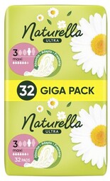 NATURELLA Podpaski Ultra Maxi Rozmiar 3 (32 sztuk)
