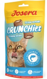 JOSERA Crunchies with Salmon Chrupiąca przekąska dla kotów