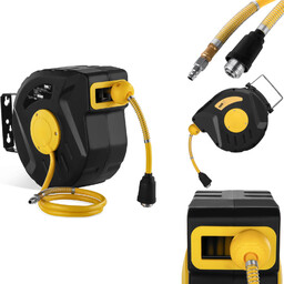 Zwijacz automatyczny bęben naścienny z wężem pneumatycznym