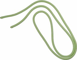 SALEWA Master CORD 6 mm PRECUT, zielony (113cm),