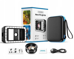 Obiektyw Apexel Makro do Telefonu Smartfona 100mm Hd