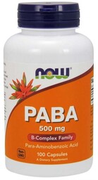 NOW Foods PABA 500 mg