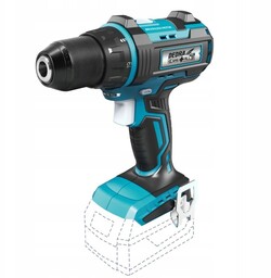 Wkrętarka Wiertarka Bezszczotkowa 18V DED7141 Dedra Sas+ 50Nm