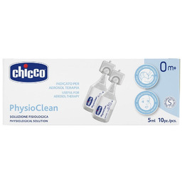 CHICCO Physio Clean izotoniczny roztwór soli fizjologicznej 10x5ml