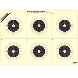 Tarcza strzelecka Snajper 100 m zawody - pakiet