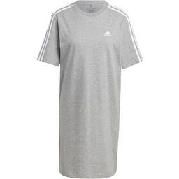 adidas Kobiety Essentials 3-Stripes Single Jersey Boyfriend Tee