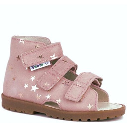 Mrugała Porto 1110/1210/1310-2- 04 RÓŻ GWIAZDKA kapcie sandały