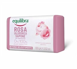 Rosa delikatnie oczyszczające różane mydło z kwasem hialuronowym