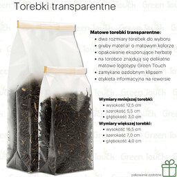 Darjeeling Himalayan Second Flush (Pakowanie ozdobne, Torebka transparentna