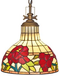 Artistar Lampa wisząca Yria w stylu Tiffany