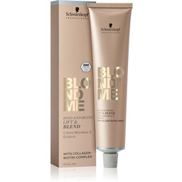 Schwarzkopf BlondMe Lift&Blend, krem rozjaśniający kryjący białe włosy,
