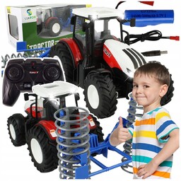 Zdalnie Sterowany Traktor Ciągnik Rc Na Pilot