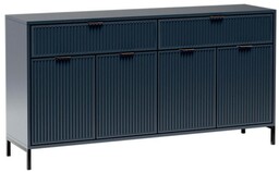 Duża komoda frezowana LS-1 / Indigo