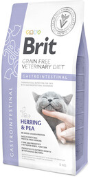Brit Grain Free Veterinary Diet Cat Gastrointestinal Śledź