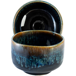 Czarka do herbaty matcha japońska ceramiczna Cup Blue