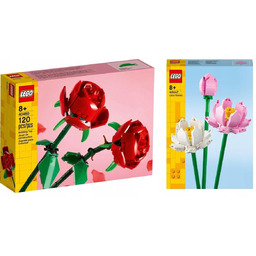 LEGO ICONS RÓŻE 40460 + LEGO ICONS 40647