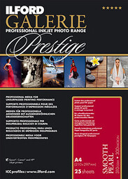 ILFORD Papier GALERIE Prestige Smooth Pearl G310 A3+/25