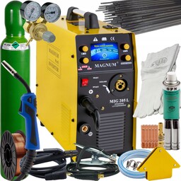 Spawarka Magnum Mig 205L Lutospawanie Mig/mag Mma Zestaw