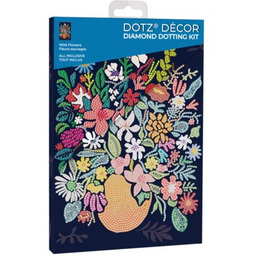 DIAMOND DOTZ Zestaw kreatywny Decor Wild Flowers DBX3.001