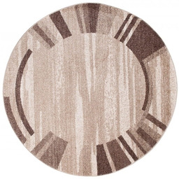 Dywan okrągły 3443A dark beige Sari 3UX