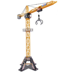 Dickie Toys 203462412 MEGA CRANE Zabawkowy Dźwig zdalnie