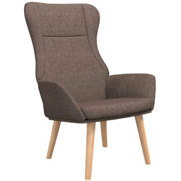 Edinos Skandynawski Fotel Tapicerowany W Kolorze Taupe C3-N83