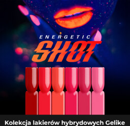 Kolekcja lakierów hybrydowych Gelike Energetic Shot
