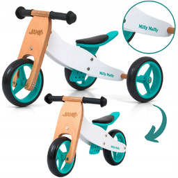 Rowerek biegowy trójkołowy 2w1 dla dzieci Jake Classic