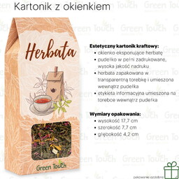 Gruszkowa herbata (Pakowanie ozdobne, Kartonik z okienkiem 60
