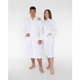 Szlafrok gofrowany waffle Kimono rozmiary XL