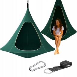 Namiot Wiszący Hamak Kokon Huśtawka Ogrodowa Fotel Bocianie