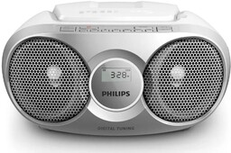 PHILIPS Radioodtwarzacz AZ215S, srebrny