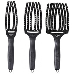 Olivia Garden Fingerbrush Full Black Combo, szczotka