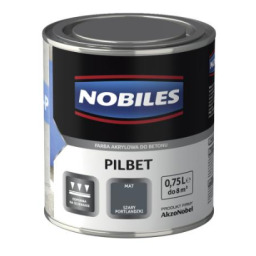 Nobiles Pilbet Farba Akrylowa do Posadzek Betonowych Szary