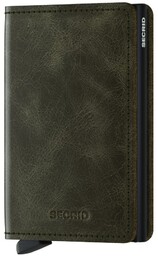 Slimwallet Secrid ochrona RFID Vintage - olive /